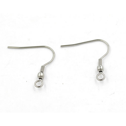 Stainless Steel Earring Finding,19x21mm,