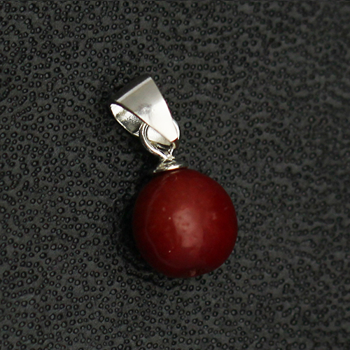 925 Sterling silver pendant connector bail for half drilled pearl beads
