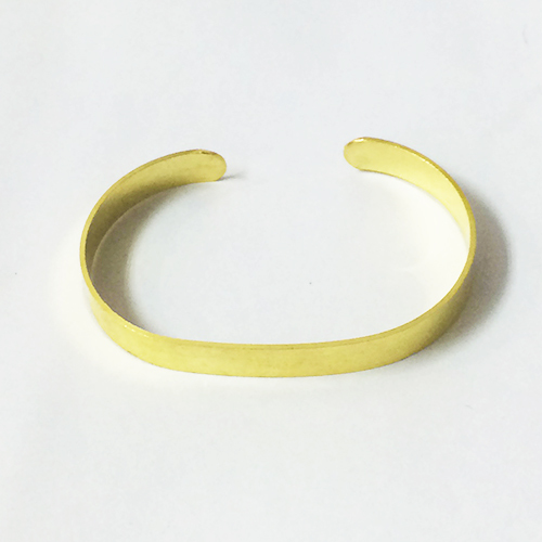 Brass cuff bracelet base blanks DIY unique jewelry bangle
