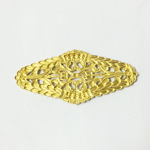 Brass filligree components jewelry findings wholesale