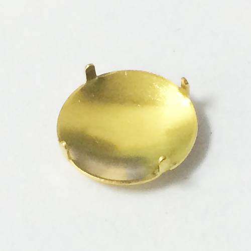 Brass claw setting custom jewelry findings nickel free