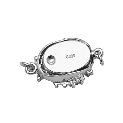 925 Sterling silver connector fashion design for making pendant bracelet fine jewelry finding