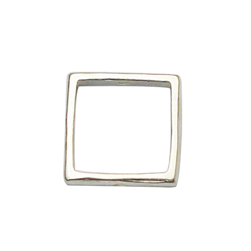 925 Sterling silver square connector stamping blank tags