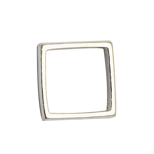 925 Sterling silver square connector stamping blank tags