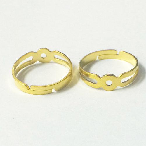 Brass ring fashion accessories jewelry making supplies wholesale