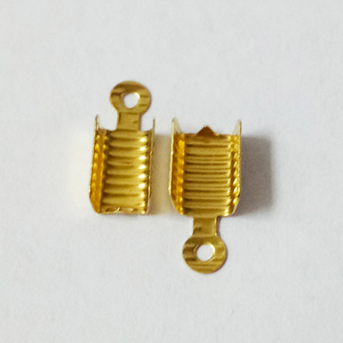Brass terminators jewelry findings nickel free lead safe
