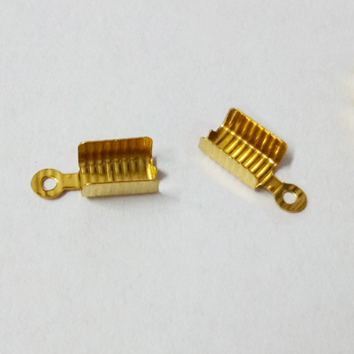 Brass terminators jewelry findings nickel free lead safe