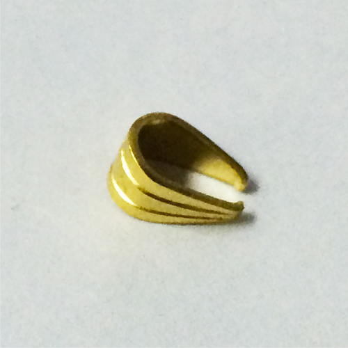 Brass pendant bail nickel free lead safe
