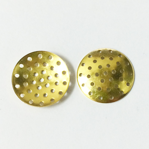 Bezel setting brass jewelry round nickel free lead safe