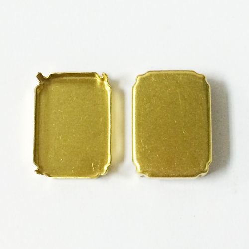 Brass bezel setting jewelry making supplies wholesale