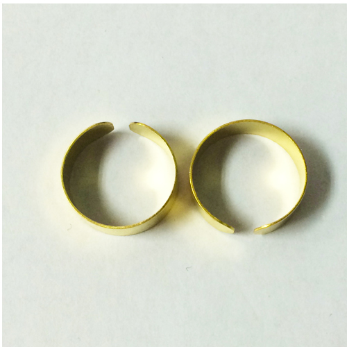 Brass Adjustable Ring Jewelry making Supplies Nickel free Lead safe