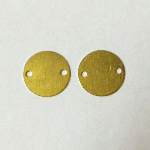 Brass stamp blanks connector jewelry supplies making nickel free