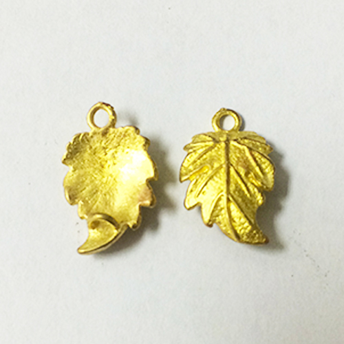 Retro brass leaf branch connector jewelry wholesale nickel free