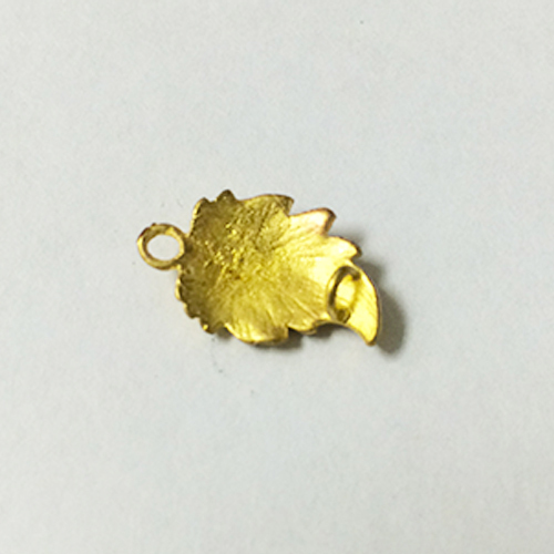 Retro brass leaf branch connector jewelry wholesale nickel free