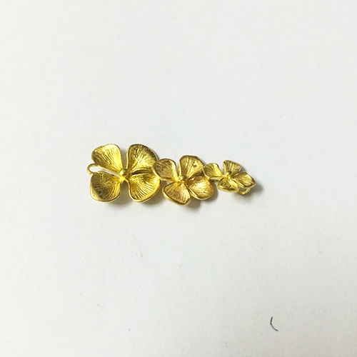 Brass four-leaf clover necklace pendant bracelet connector lucky unique gifts jewelry wholesale