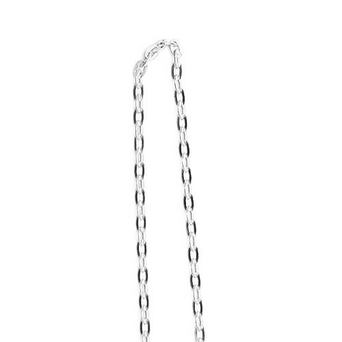 Shiny 925 sterling silver chain for necklace for women