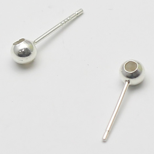 925 Sterling silver stud earring findings