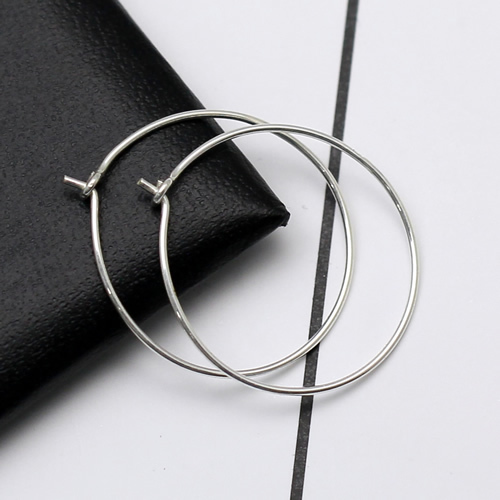 925 Sterling silver hoop earrings