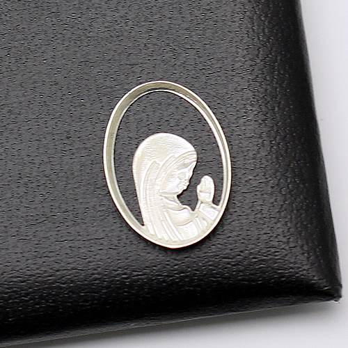 925 Sterling silver oval little girl pendant jewelry wholesale nickel free