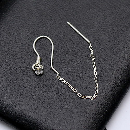 Sterling silver pierced earrings