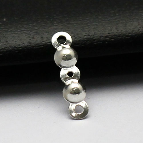 925 Sterling silver button wholesale fashion jewelry