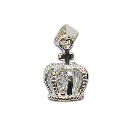 925 Sterling silver pendant imperial crown charms novel unique gifts jewelry wholesale