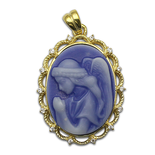 925 Sterling silver necklace pendant greek goddess charm wholesale fashion jewelry