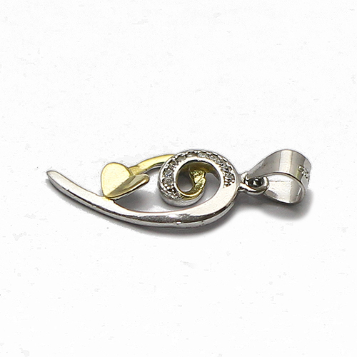 925 Sterling silver zircon pendant unique delicate jewelry diy accessories jewelry