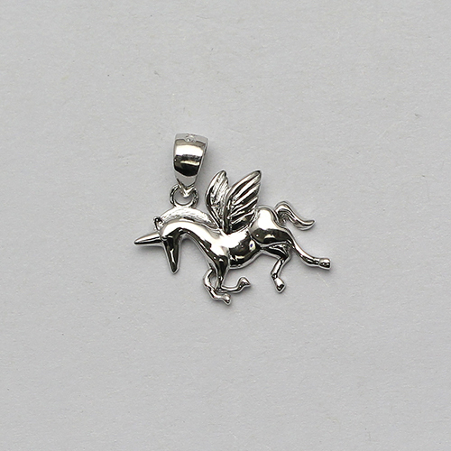 925 Sterling silver Pegasus pendant delicate fashionable jewelry making supplies