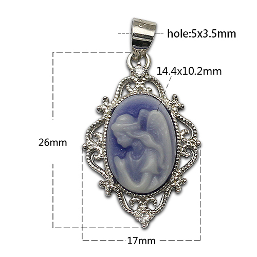925 Sterling silver greek goddess necklace pendant vintage charm jewelry wholesale nickel free