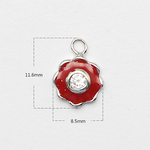 925 Sterling silver Sunshine Flower Children's Necklace Pendant Daughter Jewelry Gifts