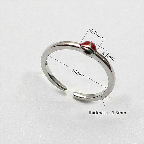 925 Sterling silver Birthstone Rings Best Gifts for Little one