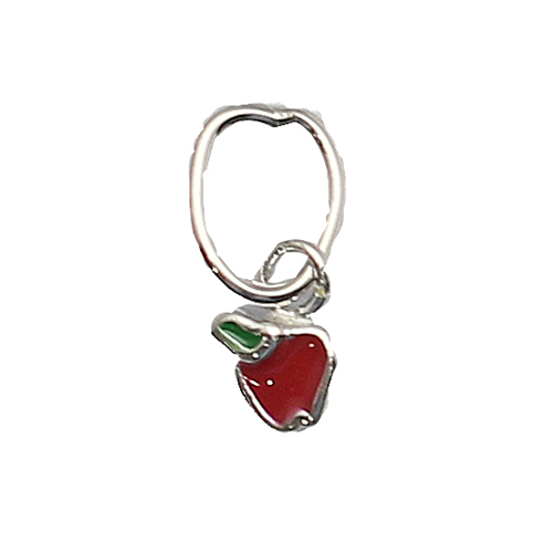 925 Sterling Silver Little one Pendant Necklace Strawberry Children's Jewelry