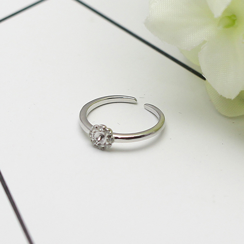 925 Sterling Silver Ring Flower Sterling Silver Personalised Baby Gifts Children Ring