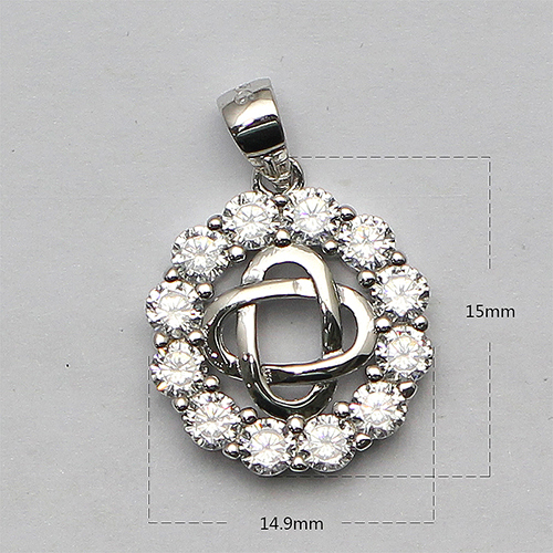 Romantic Women Silver 925 Jewelry for Wedding Fashion Hollow Flower wiith Zircon Necklace Charm Pendant/Earrings Letter Gift Set