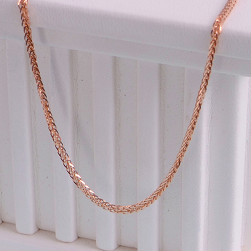 18k Solid gold necklace chain wholesale acceossory jewelry finding