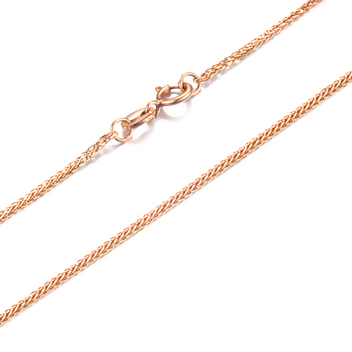 18k Solid gold necklace chain wholesale acceossory jewelry finding