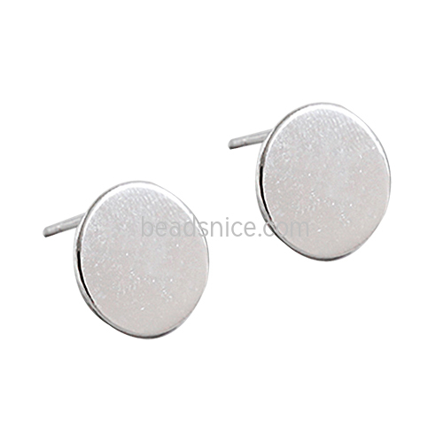 925 Sterling silver earring stud jewelry wholesale nickel free