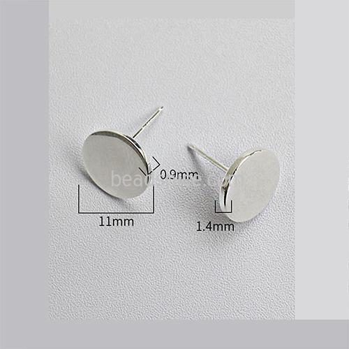 925 Sterling silver earring stud jewelry wholesale nickel free