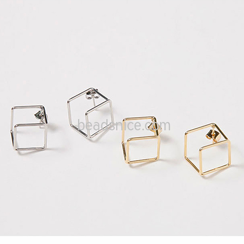 925 Sterling silver earrings unique jewelry wholesale nickel free