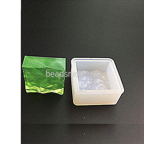 Epoxy water pattern silicone mould crystal