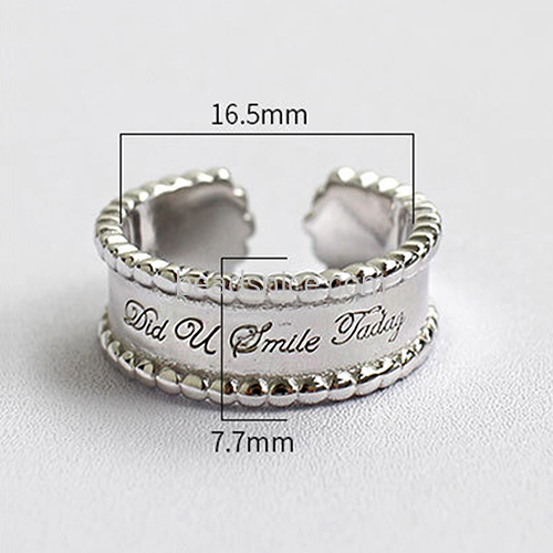 925 Sterling silver Ring Custom Diy Accessories jewelry Delicate
