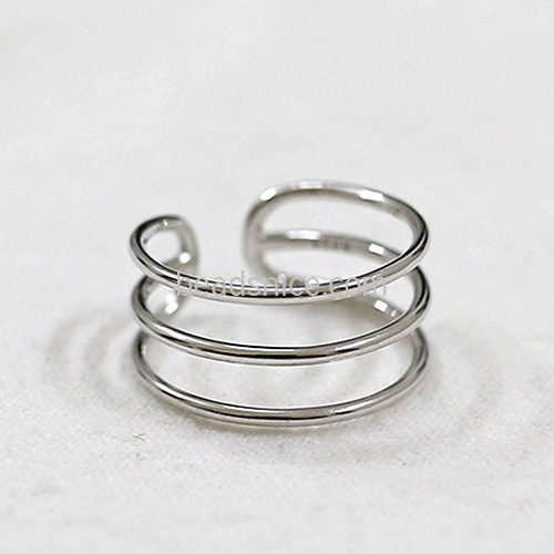 925 Sterling silver Jewelry Jump rings Opened Accessories Jewelry