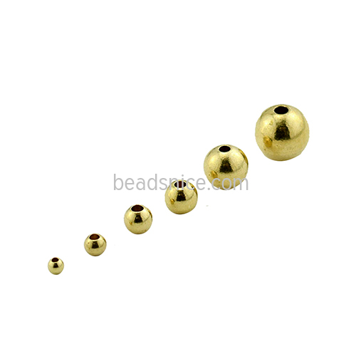 Brass beads lead safe nickel free jewelry accessories