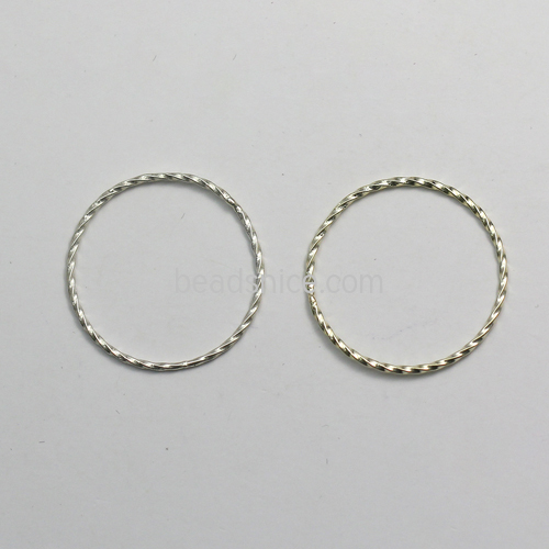 925 Sterling Silver Twist Rings
