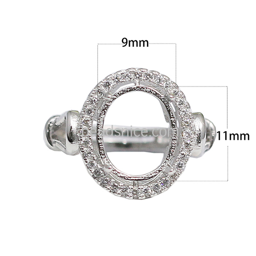 925 sterling silver ring mountings