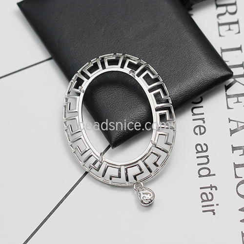 925 sterling silver pendant bezel