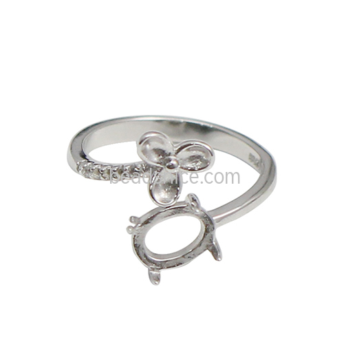 925 sterling silver ring base