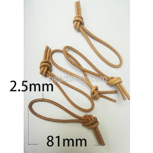 Leather cord jewelry making supplies