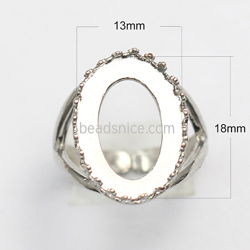 Ring setting bezel  lead-safe nickel-free